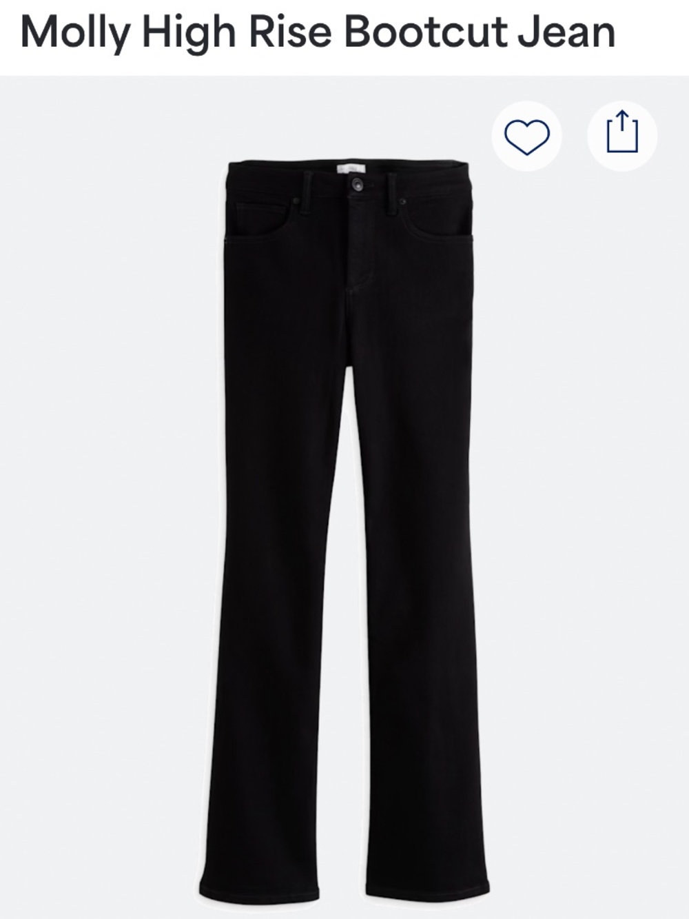 NWT MARKET & SPRUCE HIGH RISE BOOTCUT JEAN SIZE 12P